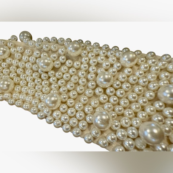 Elegant Pearl-Embellished Bow-lo bolo - Picture 6 of 7